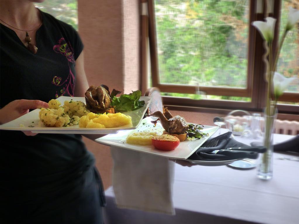 Hotel Saint Jean Vals-les-Bains Bagian luar foto