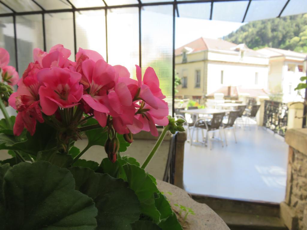Hotel Saint Jean Vals-les-Bains Bagian luar foto